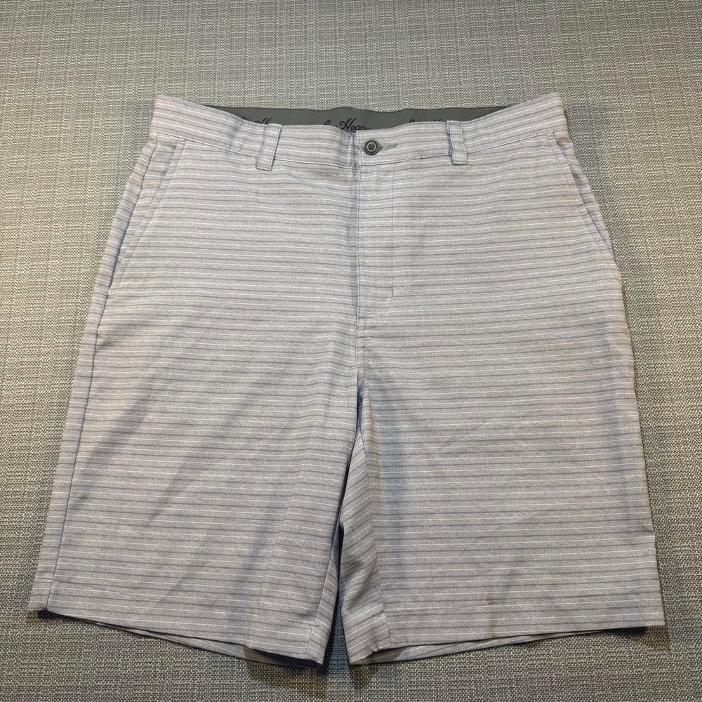 Ben Hogan Gray Striped Shorts Men's Size 34